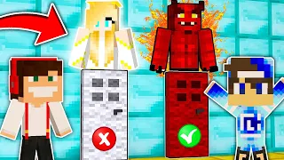 DRZWI ANIOŁA vs DIABEŁKA W MINECRAFT?! GPLAY & LAKI