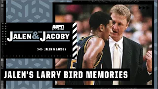 Jalen Rose’s memorable Larry Bird memory from 1998 Eastern Conference finals 😂 | Jalen & Jacoby