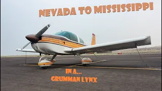 Grumman AA1 Ferry Flight from NV to MS