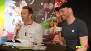 [12-03-2016] Chris Martin and Jonny Buckland on MoreFM (full interview)