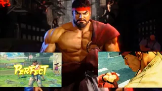 Street Fighter 6 - Ryu Victory Pose Comparison
