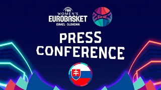 Pre-Event Press Conference: Slovakia | FIBA Women's EuroBasket 2023