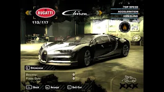 Nfs MW New Cars 2022 Bugatti Chiron