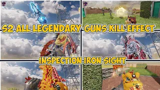 S2 Legendary Fennec Unique Feature And Inspection - All Legendary Guns Gameplay - Kill Effect - Codm