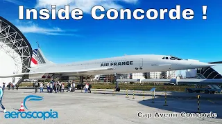 Inside [Concorde] ! Visit the 2 [Concorde] at [Aeroscopia] Museum. Discover the rarely open F-BVFC.