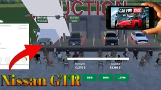 I Lost Nissan GTR R35 in Auction | Me Nissan GTR Haar Gaya | Car Saler Dealer simulator
