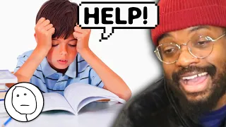 THE WORST THING IN LIFE IS HOMEWORK! - @Degenerocity REACTION!