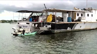 Martin County combating 'floating communities' of derelict boats