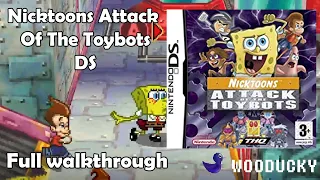 Nicktoons Attack Of The Toy Bots (DS) Full Walkthrough