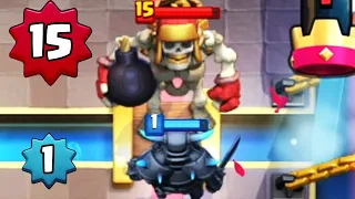 PEKKA 👑 Vs LEVEL 15