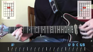 Queen - Tie Your Mother Down guitar lesson: intermediate