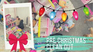 HUGE✨🎄PRE CHRISTMAS CLEAN OUT+MY TOP TIPS FOR ORGANIZING KIDS STUFF