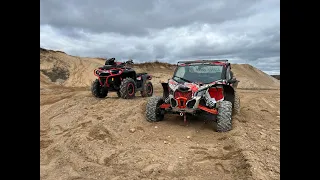 CanAm Maverick x-RC Turbo ! Nereali adrenalino doze!!!!