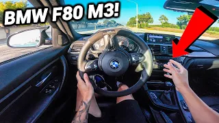 BMW F80 M3 - POV DRIVE!!!