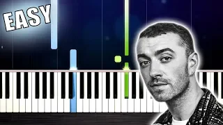 Sam Smith - How Do You Sleep? - EASY Piano Tutorial by PlutaX