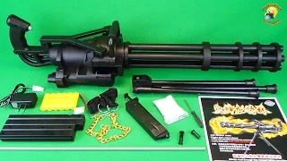 Миниган игрушечный пулемет Toy Gun  Minigun M134  airsoft sport gun