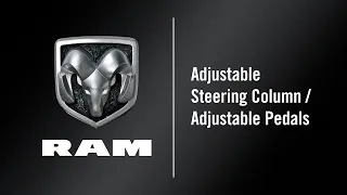 Adjustable Steering Column / Adjustable Pedals | How To | 2021 Ram 1500 DT