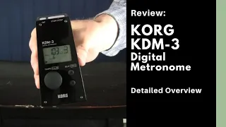 Korg KDM-3 Metronome Review