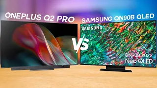 oneplus Tv Q2 PRO Vs Samsung QN90B Neo QLED 4K Tv Full Comparison Which one is Best