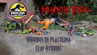 Jurassic Park Chaos Effect: Figuras de plastilina / Clay figures (Halloween Special)