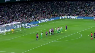 Lionel Messi Stunning Free-kick vs Real Betis (17-03-2019).