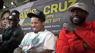 Gervonta Davis FULL INTERVIEW with Floyd Mayweather for Isaac Cruz fight | EsNews Boxing