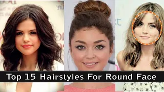 Top 15 HairStyles for Round Face | top 15 Round Face HairStyles for women