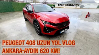 Peugeot 408 Uzun Yol Vlog! Ankara-Aydın Cupra Formentor'e Göre Nasıl?