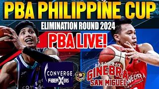 GINEBRA VS CONVERGE | PBA LIVE PLAY-BY-PLAY REACTION