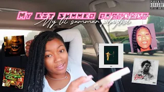 MY LIT SUMMER PLAYLIST 2023 🎶 + DRIVE WITH ME + MINI SMOKE SESSION🍃( PT. 1)