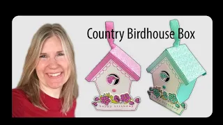 Country Birdhouse Box