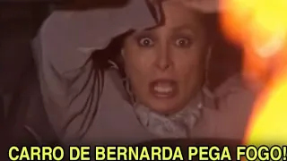 Triunfo do Amor Eva tenta matar Bernarda queimada e tem final Trágico