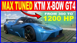 MAX TUNED KTM X-Bow GT4 2018 Forza Horizon 5 Tuning to BREAK top max speed Limitation - Dragrace