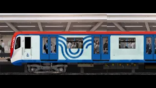 Moscow Metro 2D Филёвская Линия