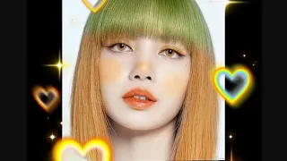 Blackpink Lisa's carrot hair color edit 🥕 #blackpink #lisa #ibispaintx #music