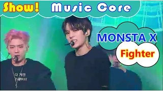 [HOT] MONSTA X - Fighter, 몬스타엑스 - 파이터 Show Music core 20161029