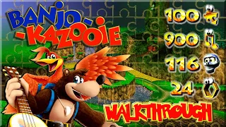 Banjo-Kazooie [XBOX 360] - Walkthrough & Stop 'n Swop / All Jiggies, Notes, Tokens & Honeycombs