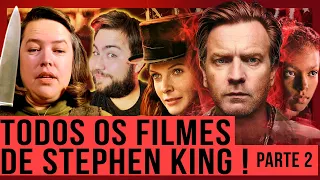 TOP 25 FILMES DE STEPHEN KING: O RANKING DE TODOS OS 56 FILMES DE LIVROS DO AUTOR - PARTE 2