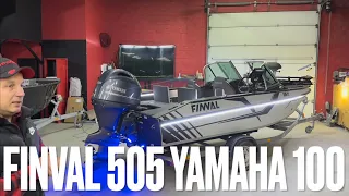 Finval 505 Yamaha 100. Редкий гость в нашем сервисе. Обзор комплектации
