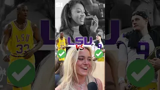 Livvy Dunne & Angel Reese play "LSU vs."