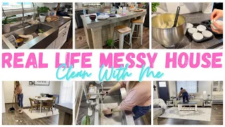 COMPLETE DISASTER CLEAN WITH ME/ MESSY HOUSE CLEANING MOTIVATION/JUBARA