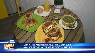Sunny Side Kitchen in Escondido ranks #3 on Yelps top places to eat in the country
