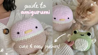 how to crochet ANY plushie + easy FAIRY FROG & DUCK tutorial with free patterns