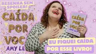 TE CONVENCENDO A LER O LIVRO CAÍDA POR VOCÊ DA AMY LEA | Meu novo romance favorito | Pets e Livros