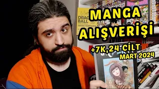 MANGA ALIŞVERİŞ MART 2024 (24 CİLT) | Türkçe ve İngilizce Mangalar