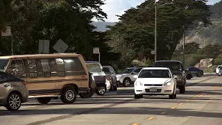 SF clears RV homeless encampment along Lower Great Highway in Outer Sunset District