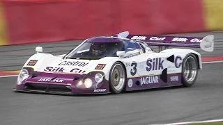 1990 Jaguar XJR-12 Group C - V12 Engine Sound at Spa Classic 2017