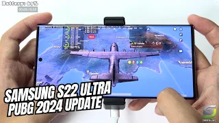 Samsung Galaxy S22 Ultra test game PUBG Update 2024 | Snapdragon 8 Gen 1