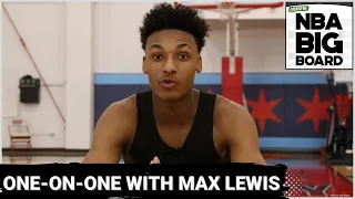 Max Lewis Pre-Draft Interview - NBA Big Board One-On-One Series