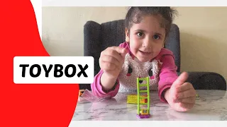 Toybox açıyoruz süpriz kutu- eğlenceli çocuk videoları